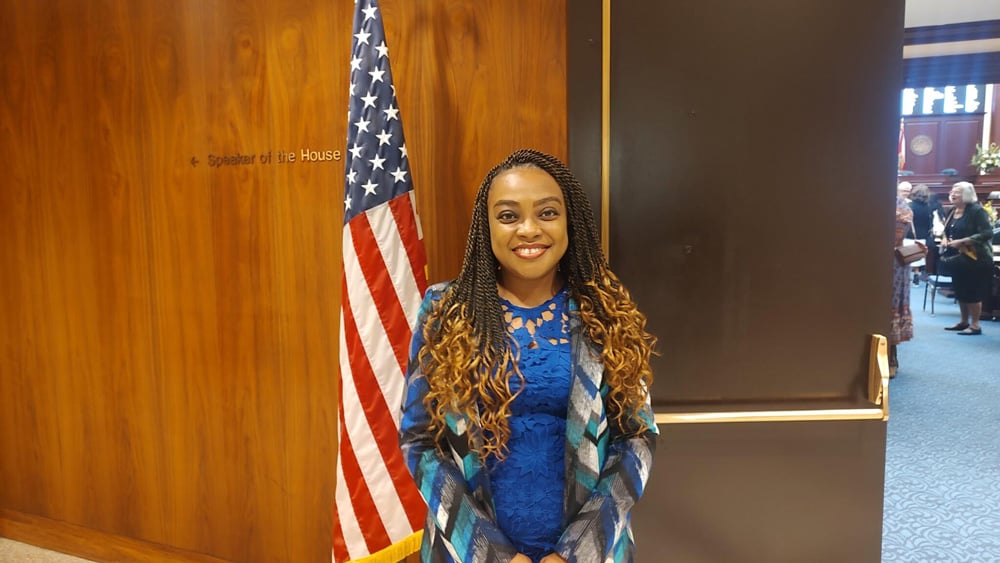 Miami-Dade County Democratic state Rep. Dotie Joseph at the Capitol on Nov. 19, 2024. (Photo by Mitch Perry/Florida Phoenix)