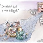 River of Denial by Adam Zyglis, The Buffalo News