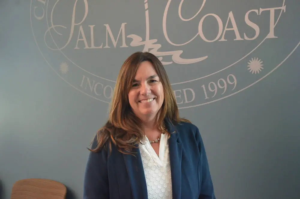 Palm Coast City Manager Denise Bevan. (© FlaglerLive)