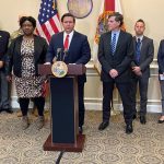 Gov. Ron DeSantis declaring a state of emergency. (NSF)