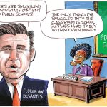 DeSantis VS Education by Dave Whamond, Canada, PoliticalCartoons.com