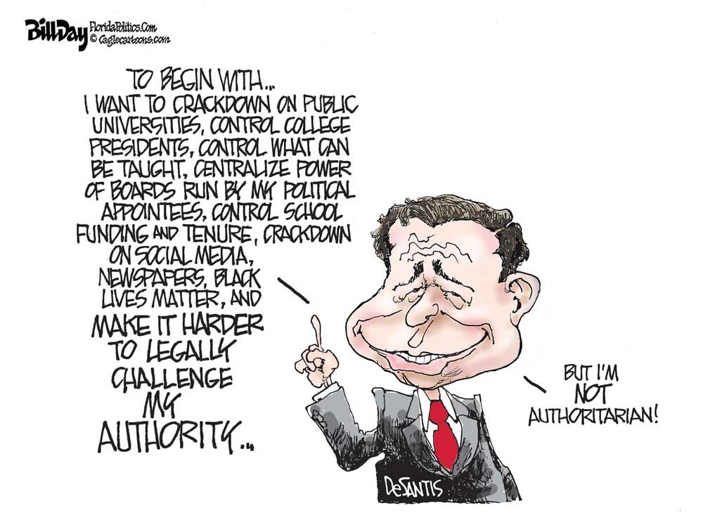 DeSantis: Not Authoritarian by Bill Day, FloridaPolitics.com