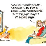 Cruel But Fun by Pat Byrnes, PoliticalCartoons.com