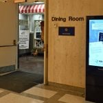 The cafeteria at the Florida Capitol. For DeSantis, respect is arbitrary. (© FlaglerLive)