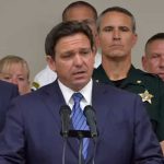 Ron DeSantis appearing in Tampa today. (Facebook)