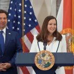 Gov. Ron DeSantis on Thursday announced his selection of Attorney General Ashley Moody to serve in the U.S. Senate. (Tom Urban/NSF)