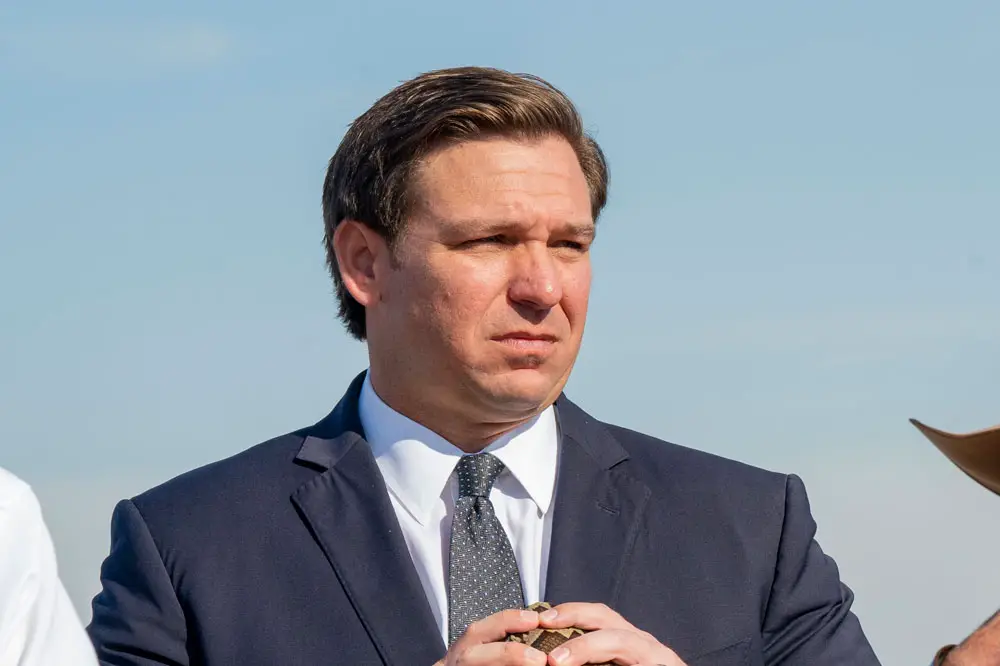 Gov. Ron DeSantis had initiated the move to crackdown on protesters. (SFWMD)