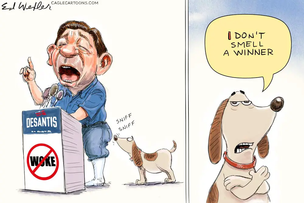 I Don't Smell A Winner by Ed Wexler, CagleCartoons.com