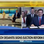 Gov. Ron DeSantis signed the controversial bill on "Fox & Friends" this morning.