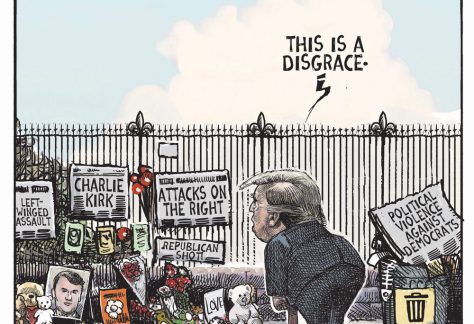Michael De Adder's cartoons cannot be reprinted in Canada