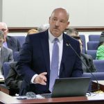 A Florida Channel screenshot of Florida Department of Corrections Secretary Ricky Dixon last October.