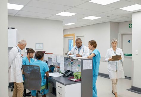 Behind hurried moments are care teams that are working within a health care system that is often stretched too thin.