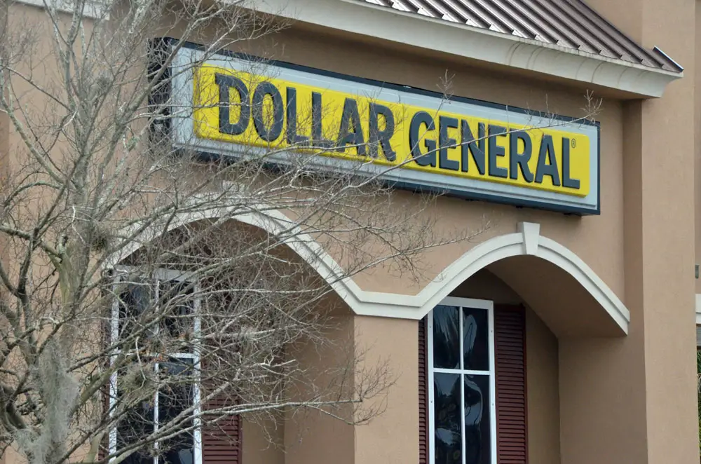 One of what will be five Dollar general stores in Palm Coast, in addition to two Dollar Trees. (© FlaglerLive)