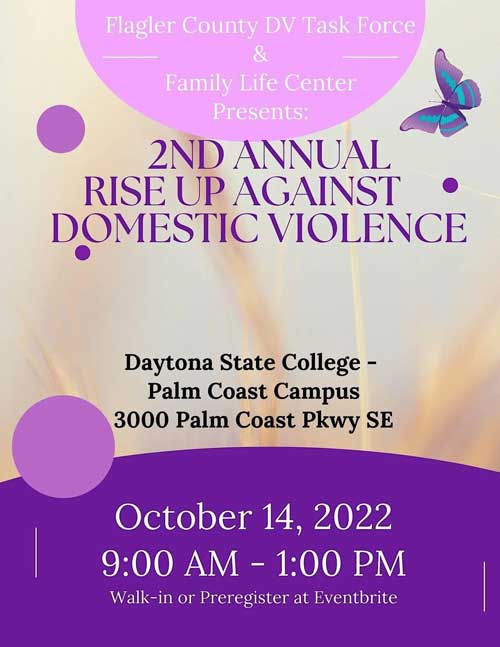 Rise Up 2022 2nd Annual Conference on Domestic Violence FlaglerLive
