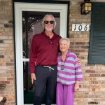 Don DEal with his friend of long date, Alice Baker. Baker died earlier this month in Georgia at 93. (Don Deal)