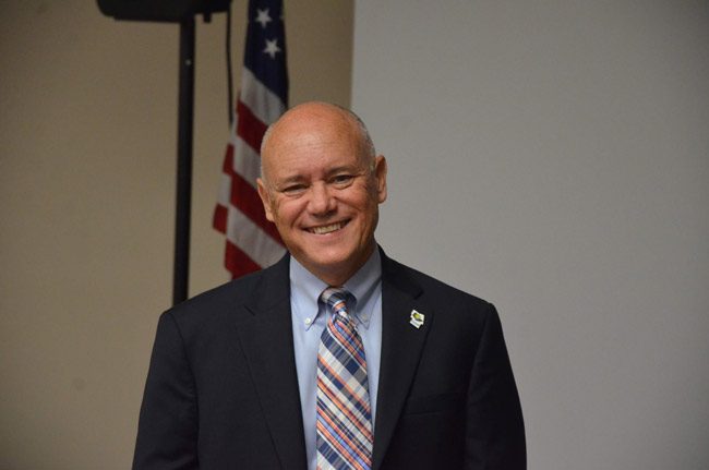 Flagler County Commissioner Don O'Brien. (© FlaglerLive)