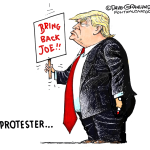 DNC 2024 protester by Dave Granlund, PoliticalCartoons.com