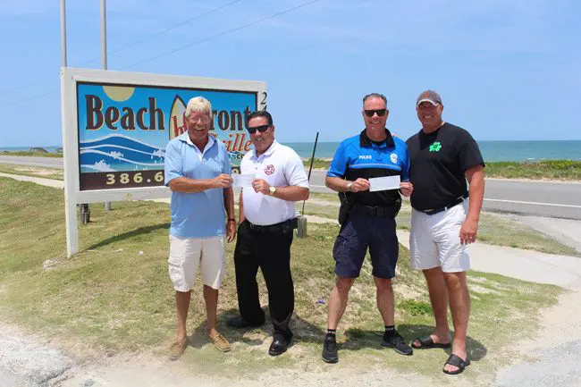 Beachfront grille donations