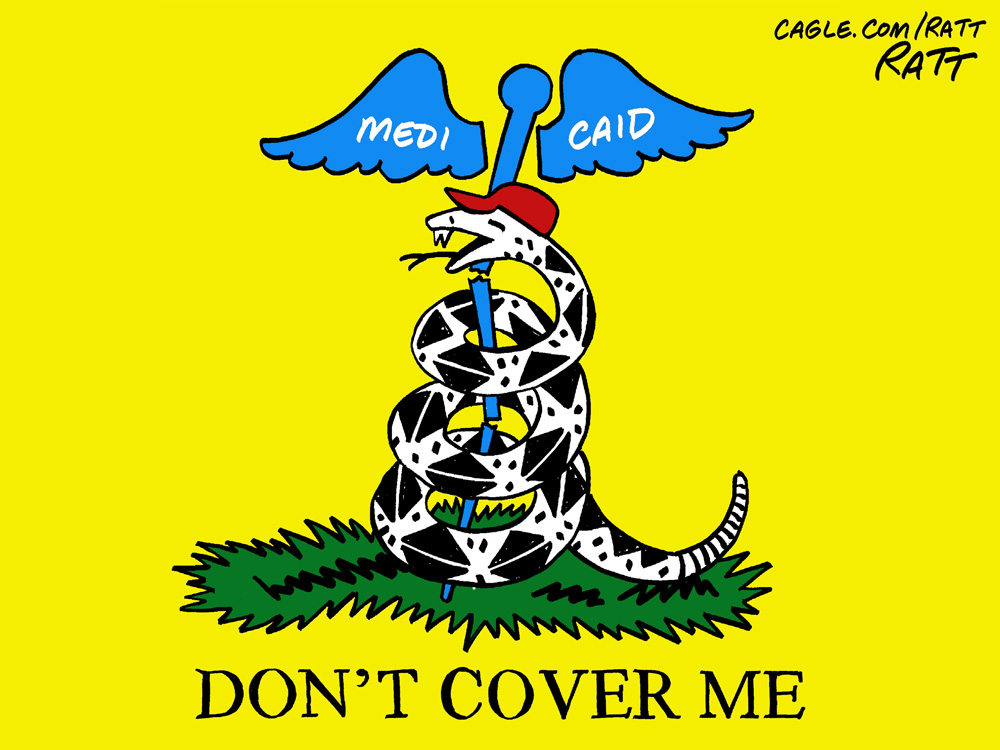 Live Free And Die by Ratt, PoliticalCartoons.com