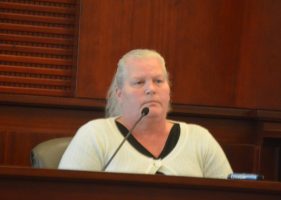 On the stand for an hour today, Dorothy Singer was as unemotional as she'd been throughout the four days of trial. (c FlaglerLive)