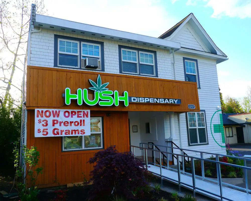 A dispensary in Eugene, Ore. (Rick Obst)