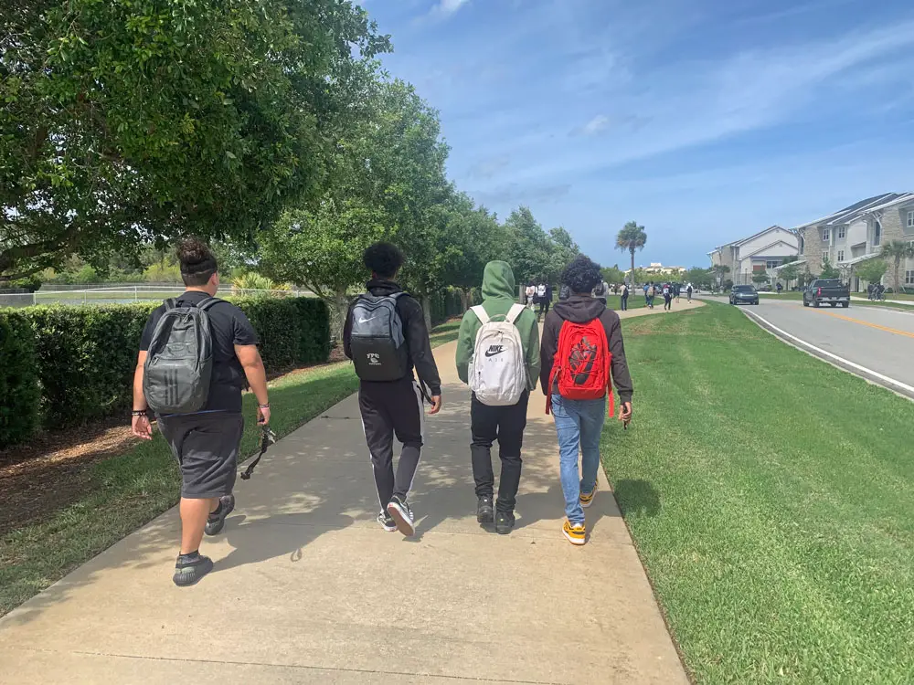 Students have been turning their back on the school district's dress code for years. The Flagler County School Board may  finally be catching up. (© FlaglerLive)