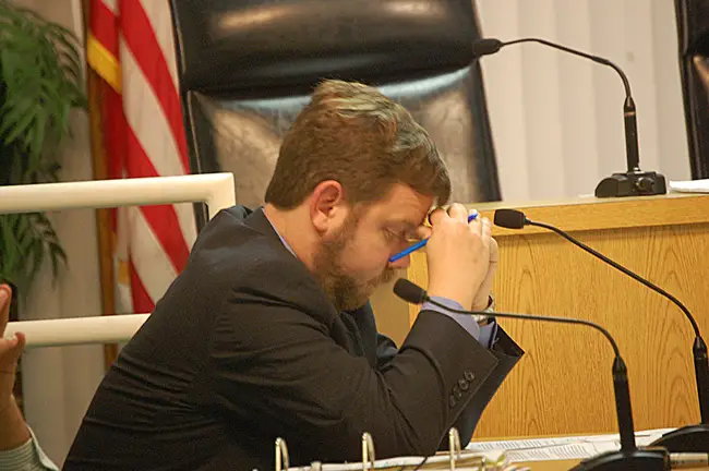 And that's just Flagler Beach: Drew Smith, of Maitland's Shepard Smith and Cassady, is among the lawyers bidding for the city attorney's job in Bunnell. (© FlaglerLive)