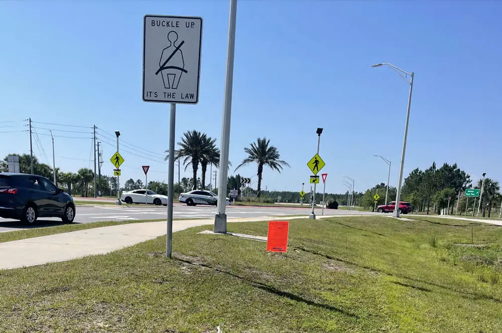 Palm Coast Park straddles U.S. 1, from Palm Coast Parkway all the way to Old Kings Road. 