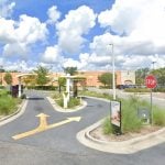 The McDonald's drive-thru in the Kohl shopping center at the intersection of Belle Terre Parkway and Palm Coast Parkway, in a calmer time. (Google)