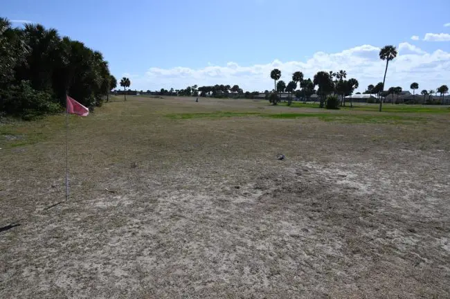 The nearly 3-acre driving range the city has been trying to acquire for years is now city property, and part of Ocean Palms Golf Club. (© FlaglerLive)