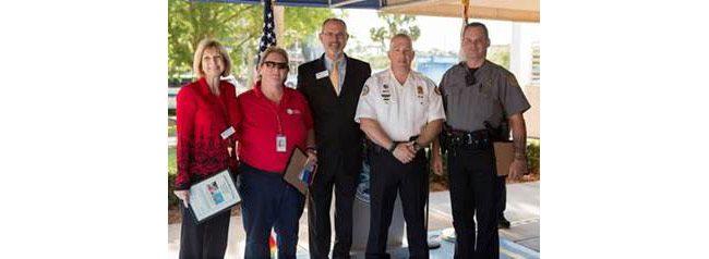 From left, Suzy McDowell, Nancy Hodge, Louie Mercer, Craig Capri, Justin Huckaby.