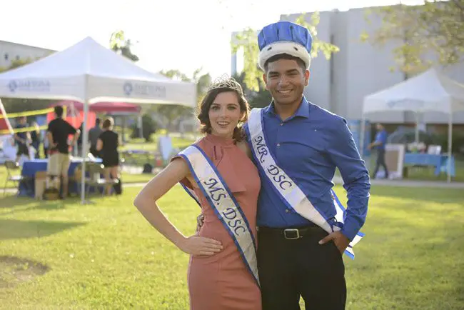 Jeremiah Marroquin and Alyssa Gage were crowned Mr. & Ms. Daytona State College