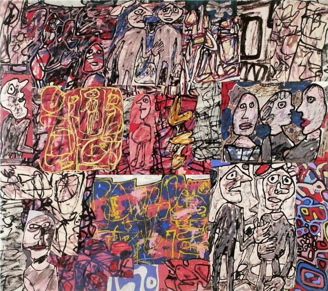 calendar of events coming days flaglerlive Jean Dubuffet’s ‘Activité généralisée’ (Generalized Activity, 1976).
