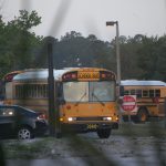 Flagler County's sleeper buses. (© FlaglerLive)