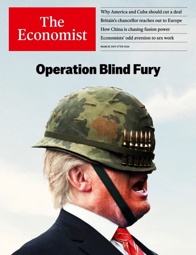 Economist Iran cover