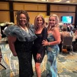 From left, the Foundation's Maryiotti Johnson, Diane Vidal and Stephanie Ellis. (Flagler Education Foundation)