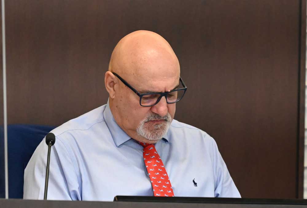 Palm Coast City Council member Eddie Branquinho is considering quitting the council, with four months left in his term. (© FlaglerLive)