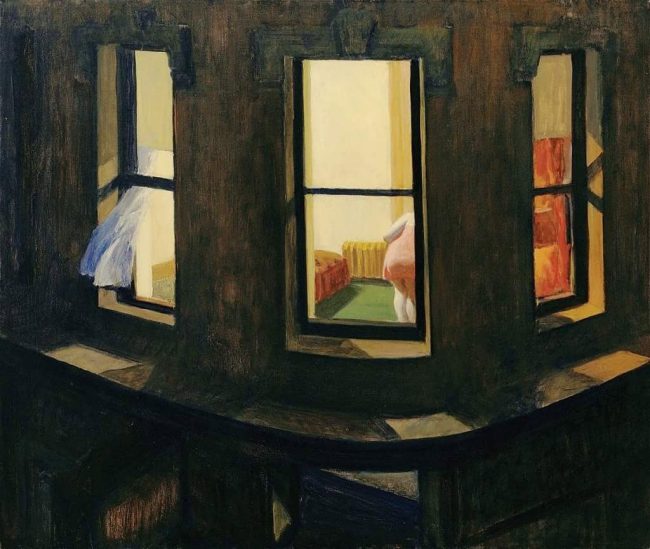 'If you could say it in words, there would be no reason to paint,' said Edward Hopper. Above, his 'Night Windows,' from 1928.