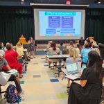 Teachers schooled on "effective instruction" in Alachua County schools last June. (Facebook)