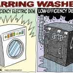 Warring Washing Machines by Monte Wolverton, Battle Ground, Washington.