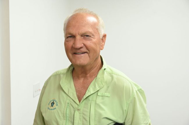 Joseph Pinder, the soon-0to-be third member of the Marineland Town Commission. (© FlaglerLive)