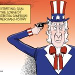 The Starting Gun by Bruce Plante, PoliticalCartoons.com