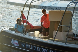 electric boat bathroom