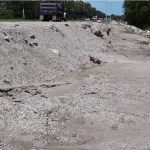 The end is not in sight, but the city says the Belle Terre culvert rehabilitation and Pathway reconstruction will be done by the end of summer. (© FlaglerLive via Palm Coast video)