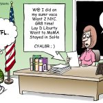 What a kid did on his summer vaca by Bruce Plante, PoliticalCartoons.com
