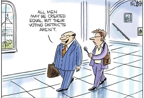 All Votes Are Not Created Equal by Christopher Weyant, CagleCartoons.com