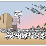 EU protest against Israel by Arend van Dam, politicalcartoons.com