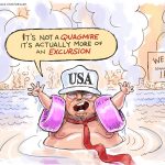 Trump Quagmire Excursion by Ed Wexler, CagleCartoons.com