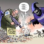 Israel and Gaza aid by Paresh Nath, U.T. Independent, India