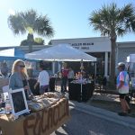 The Flagler Beach Farmers' Market, a fundraiser for Flagler Strong, the nonprofit, tangoed a little bit with the City Commission to win extended hours as the market partners with Turtle Fest next week. (© FlaglerLive)